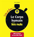 Couverture du livre « Le corps humain pour les nuls » de Patrick Gepner aux éditions First