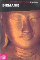 Couverture du livre « Birmanie » de  aux éditions Gallimard-loisirs
