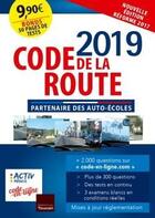 Couverture du livre « Code de la route (édition 2019) » de  aux éditions Toucan