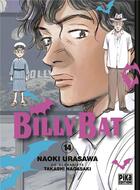Couverture du livre « Billy Bat Tome 14 » de Naoki Urasawa et Takashi Nagasaki aux éditions Pika