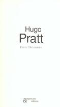 Couverture du livre « Hugo pratt » de Eddy Devolder aux éditions Esperluete