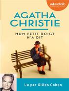 Couverture du livre « Mon petit doigt m'a dit - livre audio 1cd mp3 » de Agatha Christie aux éditions Audiolib