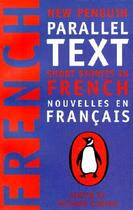 Couverture du livre « Short Stories In French: New Penguin Parallel Texts » de Coward Richard (Ed) aux éditions Adult Pbs