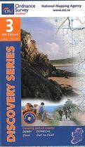 Couverture du livre « Donegal derry (north east) » de  aux éditions Ordnance Survey