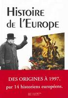 Couverture du livre « HU HISTOIRE ; histoire de l'Europe » de  aux éditions Hachette Education