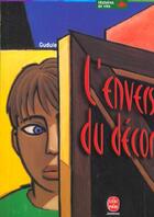 Couverture du livre « L'envers du décor » de Gudule aux éditions Le Livre De Poche Jeunesse