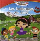 Couverture du livre « Les ballerines de June » de Disney aux éditions Disney Hachette