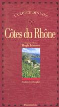 Couverture du livre « Cotes du rhone » de Duijker Hubrecht aux éditions Flammarion