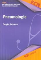 Couverture du livre « Pneumologie (5e édition) » de Sergio Salmeron aux éditions Estem