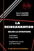 Couverture du livre « La réincarnation selon le Spiritisme » de Allan Kardec aux éditions Ink Book