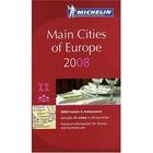 Couverture du livre « Guide rouge Michelin ; Main cities of Europe (édition 2008) » de Collectif Michelin aux éditions Michelin