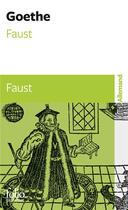 Couverture du livre « Faust » de Johann Wolfgang Von Goethe aux éditions Folio