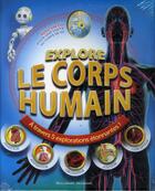 Couverture du livre « Explore le corps humain » de Richard Walker aux éditions Gallimard-jeunesse