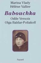 Couverture du livre « Babouchka » de Vlady/Vallier aux éditions Fayard