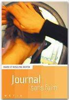 Couverture du livre « Journal sans faim » de Roselyne Bertin et Marie Bertin aux éditions Rageot Editeur