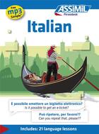 Couverture du livre « Guides de conversation : Italian » de Jean-Pierre Guglielmi et Erin Brady aux éditions Assimil