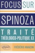 Couverture du livre « Traité théologico-politique XX » de Frederic Manzini aux éditions Ellipses