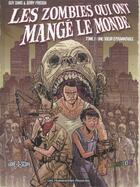 Couverture du livre « Les zombies qui ont mangé le monde t.1 ; une odeur épouvantable » de Guy Davis et Jerry Frissen aux éditions Humanoides Associes