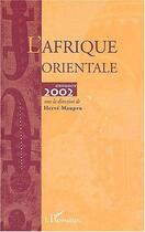 Couverture du livre « L'Afrique Orientale ; l'annuaire 2002 » de Herve Maupeu aux éditions L'harmattan