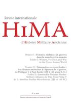 Couverture du livre « Revue internationale d'histoire militaire ancienne - hima 11, 2022. » de Auteurs Divers aux éditions Pu De Franche Comte