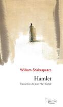 Couverture du livre « Hamlet » de William Shakespeare aux éditions Prise De Parole