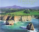 Couverture du livre « Le Pays Basque vu du ciel » de Philippe Laplace et Marc Hauvette aux éditions Lavielle