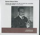 Couverture du livre « Chant de l'amour et de la mort du cornette Christoph Rilke et autres poèmes » de Rainer Maria Rilke aux éditions Sous La Lime