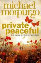 Couverture du livre « Private peaceful film tie-in » de Michael Morpurgo aux éditions Harper Collins Uk