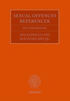 Couverture du livre « The Sexual Offences Referencer: A Practitioner's Guide to Indictment a » de Laws Qc Eleanor aux éditions Oup Oxford