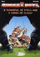 Couverture du livre « Rugger boys t.2 ; a spoonful of style and a tonne of class ! » de Beka et Poupard aux éditions Cinebook