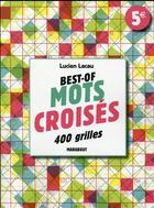 Couverture du livre « Best-of mots croisées » de Lucien Lacau aux éditions Marabout