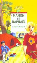 Couverture du livre « Manon Et Raphael » de Sandrine Pernusch aux éditions Rageot