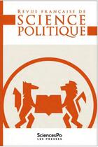 Couverture du livre « Revue francaise de science politique t72-1 » de  aux éditions Presses De Sciences Po