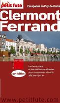 Couverture du livre « GUIDE PETIT FUTE ; CITY GUIDE ; Clermont-Ferrand (édition 2009/2010) » de  aux éditions Le Petit Fute