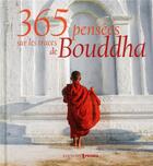 Couverture du livre « 365 pensées sur les traces de Bouddha » de  aux éditions Prisma