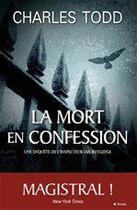 Couverture du livre « La mort en confession » de Charles Todd aux éditions City Editions