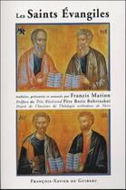 Couverture du livre « Les saints evangiles » de Boris Bobrinskoy aux éditions Francois-xavier De Guibert