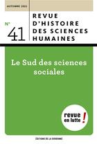 Couverture du livre « Le sud des sciences sociales » de Collyer/Dufoix aux éditions Editions De La Sorbonne