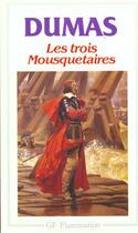 Couverture du livre « Trois mousquetaires (les) » de Alexandre Dumas aux éditions Flammarion