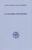 Couverture du livre « La contemplation de Dieu » de  aux éditions Cerf