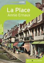 Couverture du livre « La place » de Annie Ernaux aux éditions Belin Education