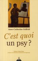 Couverture du livre « Dessine moi un psy » de Sabas aux éditions Dervy
