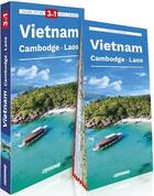 Couverture du livre « Vietnam, Cambodge, Laos (édition 1999) » de  aux éditions Expressmap