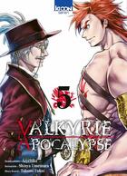 Couverture du livre « Valkyrie apocalypse Tome 5 » de Shinya Umemura et Takumi Fukui et Ajichika aux éditions Ki-oon