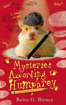 Couverture du livre « Mysteries according to humphrey » de Betty G. Birney aux éditions Faber Et Faber