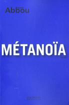Couverture du livre « Metanoia » de Malek Abbou aux éditions Hachette Litteratures
