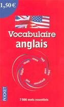 Couverture du livre « Vocabulaire anglais » de Michel Marcheteau et Jean-Pierre Berman et Michel Savio aux éditions Pocket