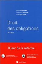 Couverture du livre « Droit des obligations (14e édition) » de Dominique Fenouillet et Philippe Malinvaud et Mustapha Mekki aux éditions Lexisnexis