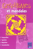 Couverture du livre « GRAPHISMES ET MANDALAS » de Armelle Geninet aux éditions Retz