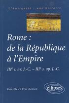 Couverture du livre « Nouv.ed.9782729829001/rorep2 » de Roman aux éditions Ellipses